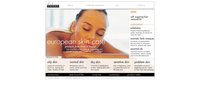 Screen shot of the Halina André Website