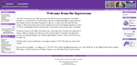screen shot of the Kansas Lavender website