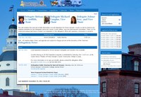 screen shot of the Prince Georges County House Delegation's website