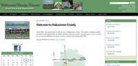 screen shot of the Wabaunsee County Economic Development Council website