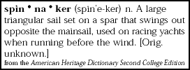 Definition of Spinnaker