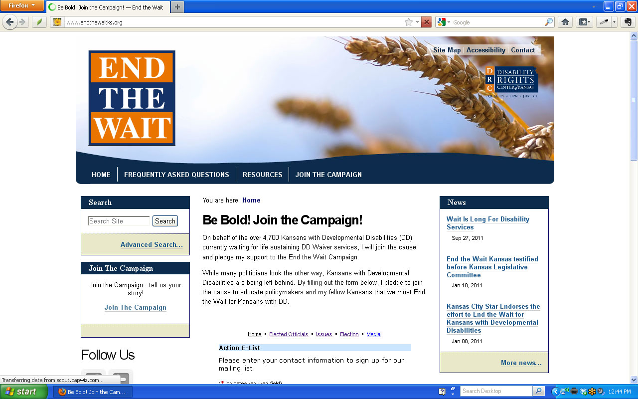 End the Wait Campaign